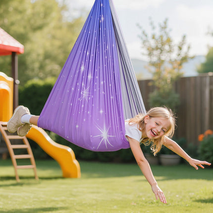 Sensory Swing Hammock, Double-Layer Spandex, 300 lb