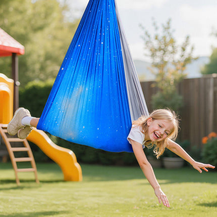 Sensory Swing Hammock, Double-Layer Spandex, 300 lb