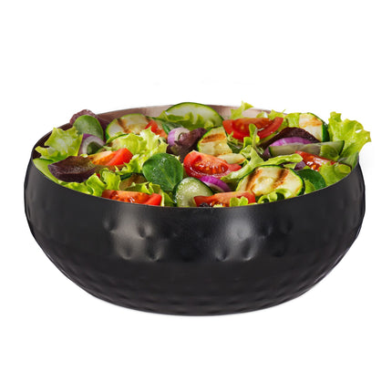 Serving bowl in hammered look