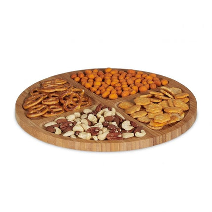 Serving platter in bamboo