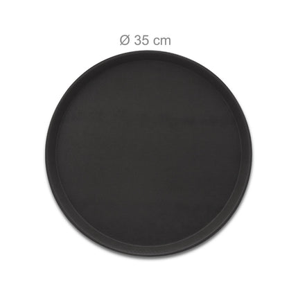 Serving tray 2-pack in black