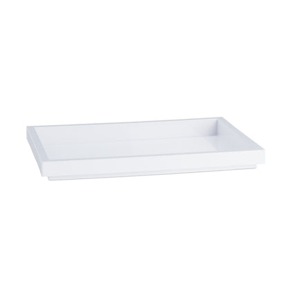 Serving trolley with 3 removable trays