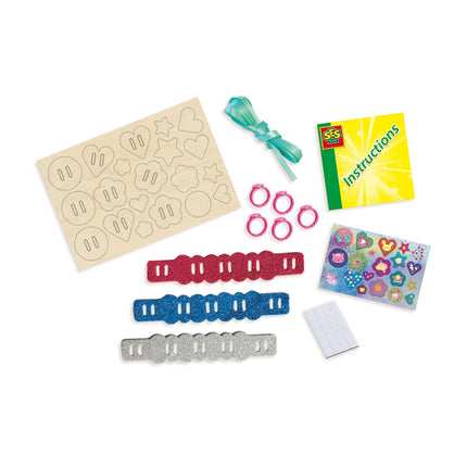 Ses Easy Rings And Glitter Bracelets