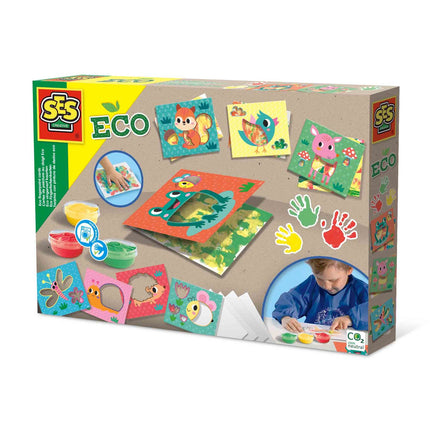 Ses Eco Fingerpaint Cards