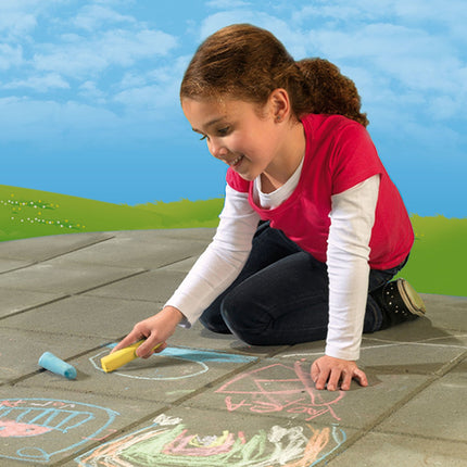 Ses Playground Chalks 22Pcs Bucket
