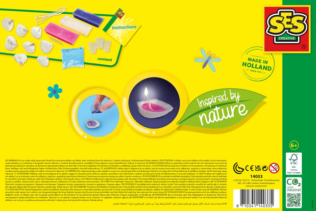 Ses Shell Candles - Inspired By Nature