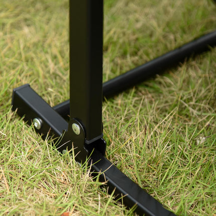 Set Van 2 Ligstoelen, Tuinstoelen, Stoffen Ligstoelen, Ergonomische Aluminium Tekstlijn Donkergrijs 165 X 61 X 63 Cm