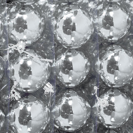 Set of 100 Shiny Christmas Tree Baubles
