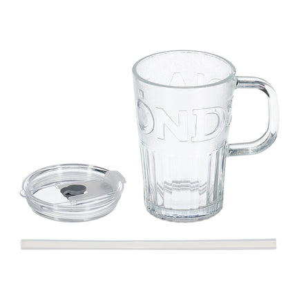 Set of 10 drinking glasses with handles