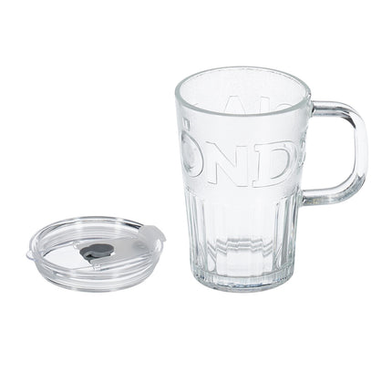 Set of 10 drinking glasses with handles