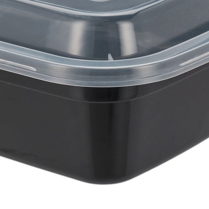 Set of 10 meal prep boxes, 1 compartment