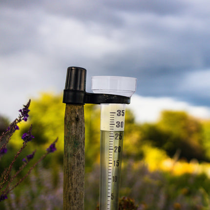 Set of 10 rain gauges