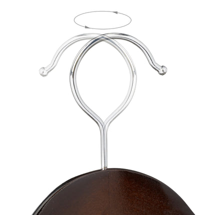 Set of 10 suit hangers