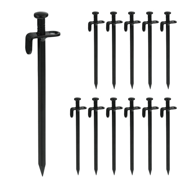 Set of 12 Tent Pegs