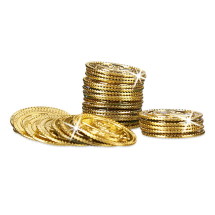 Set of 144 gold coins