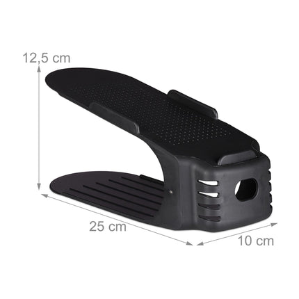 Set of 15 shoe shelves