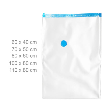 Set of 15 vacuum bags for clothes