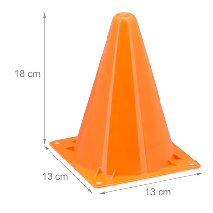 Set of 20 Orange Sports Cones