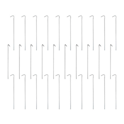 Set of 25 tent pegs