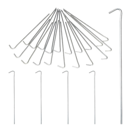 Set of 25 tent pegs