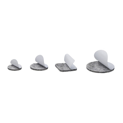 Set of 272 self-adhesive felt sliders