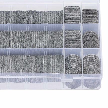 Set of 272 self-adhesive felt sliders