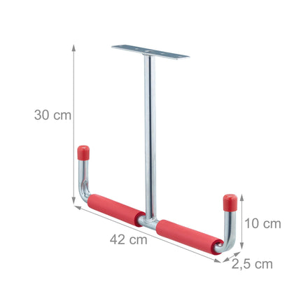 Set of 2 Ceiling Hooks for Garage