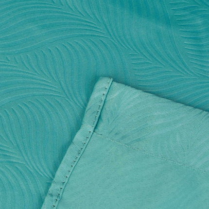 Set of 2 Green Curtains with Pattern