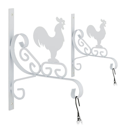Set of 2 Hanging Basket Brackets