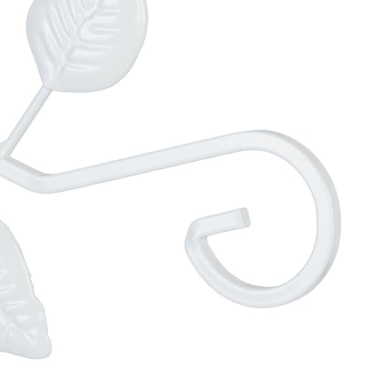 Set of 2 Hanging Basket Brackets Leaves