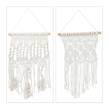 Set of 2 Macramé Wall Hangings