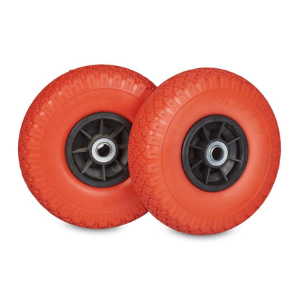 Set of 2 PU Hand Truck Tires 3.00-4