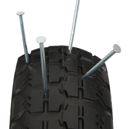 Set of 2 PU Wheelbarrow Tyres 4.1/3.5-4