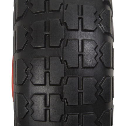 Set of 2 PU wheelbarrow tires 4.1/3.5-4