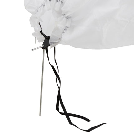 Set of 2 PVC Grow Tunnels 3.4 m