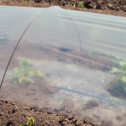Set of 2 PVC Grow Tunnels 3.7 m
