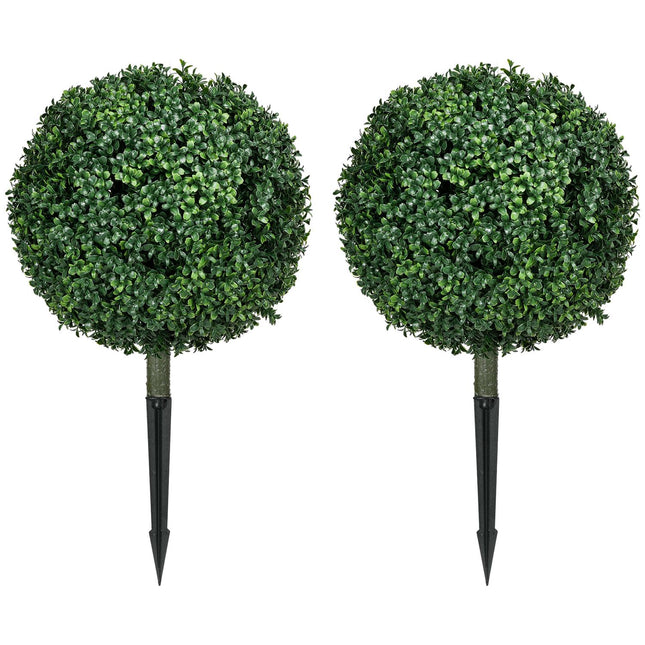 70 cm Large UV protected artificial boxwood plants for indoor/outdoor use