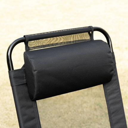 Folding garden chairs with adjustable backrest, 120 kg capacity