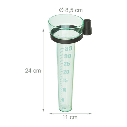 Set of 2 rain gauges