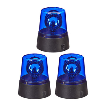 Set of 3 blue LED lights