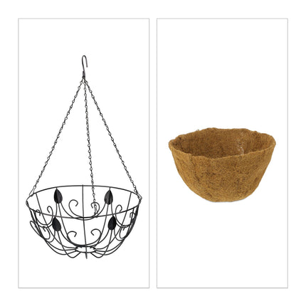 Set of 3 hanging lamps incl. coconut paste