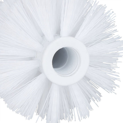 Set of 3 toilet brushes white