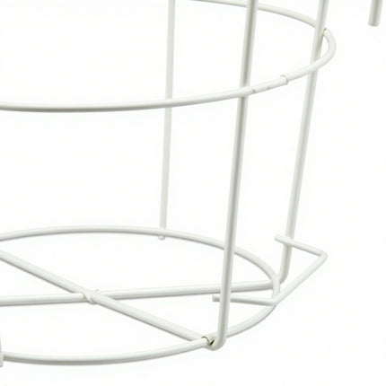 Set of 4 Hanging Planters with Hooks for Balcony
