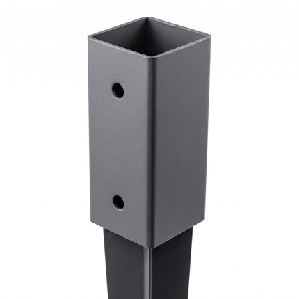 Set of 4 Stainless Steel Drive-In Post Anchors, 81 x 750 mm