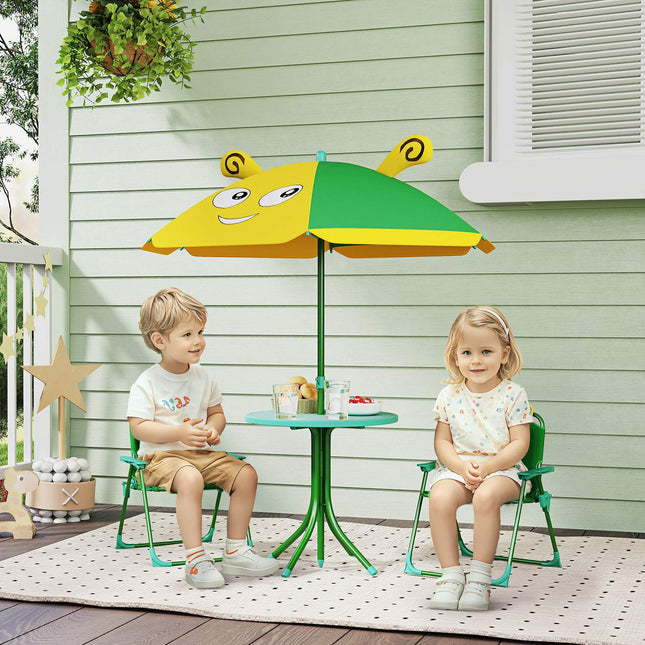 Garden seat for children with parasol, Bee Design