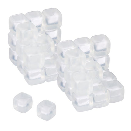Set of 50 reusable ice cubes