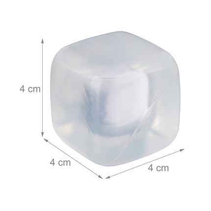 Set of 50 reusable ice cubes