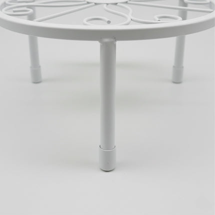 Set of 5 Round Carbon Steel Plant Stands