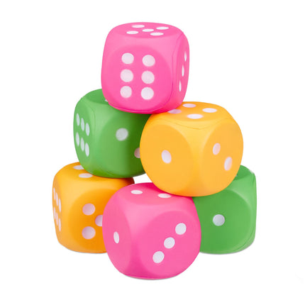 Set of 6 Foam Dices