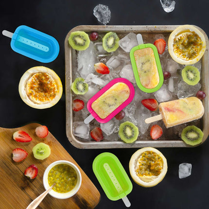 Set of 6 silicone ice molds